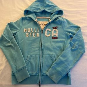 Hollister zip up hoodie